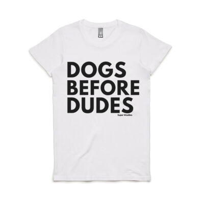 Dogs Before Dudes tee Thumbnail