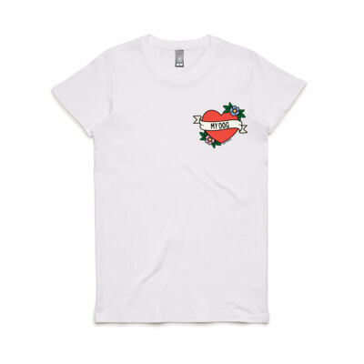 Love My Dog tee - Red Heart Thumbnail