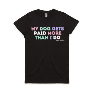 Paid Dog Women's Tee Thumbnail