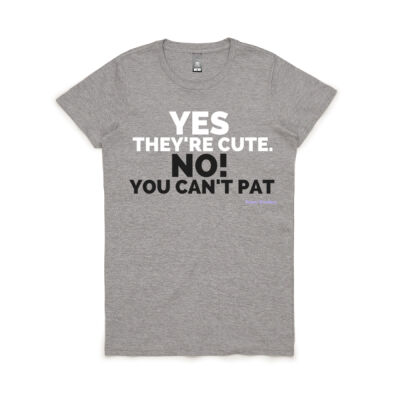 Yes Cute No Pat Women's Tee Thumbnail